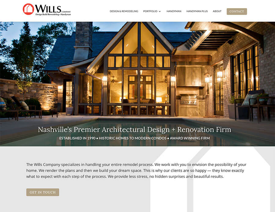 wills Blueprint.Inc Website Design