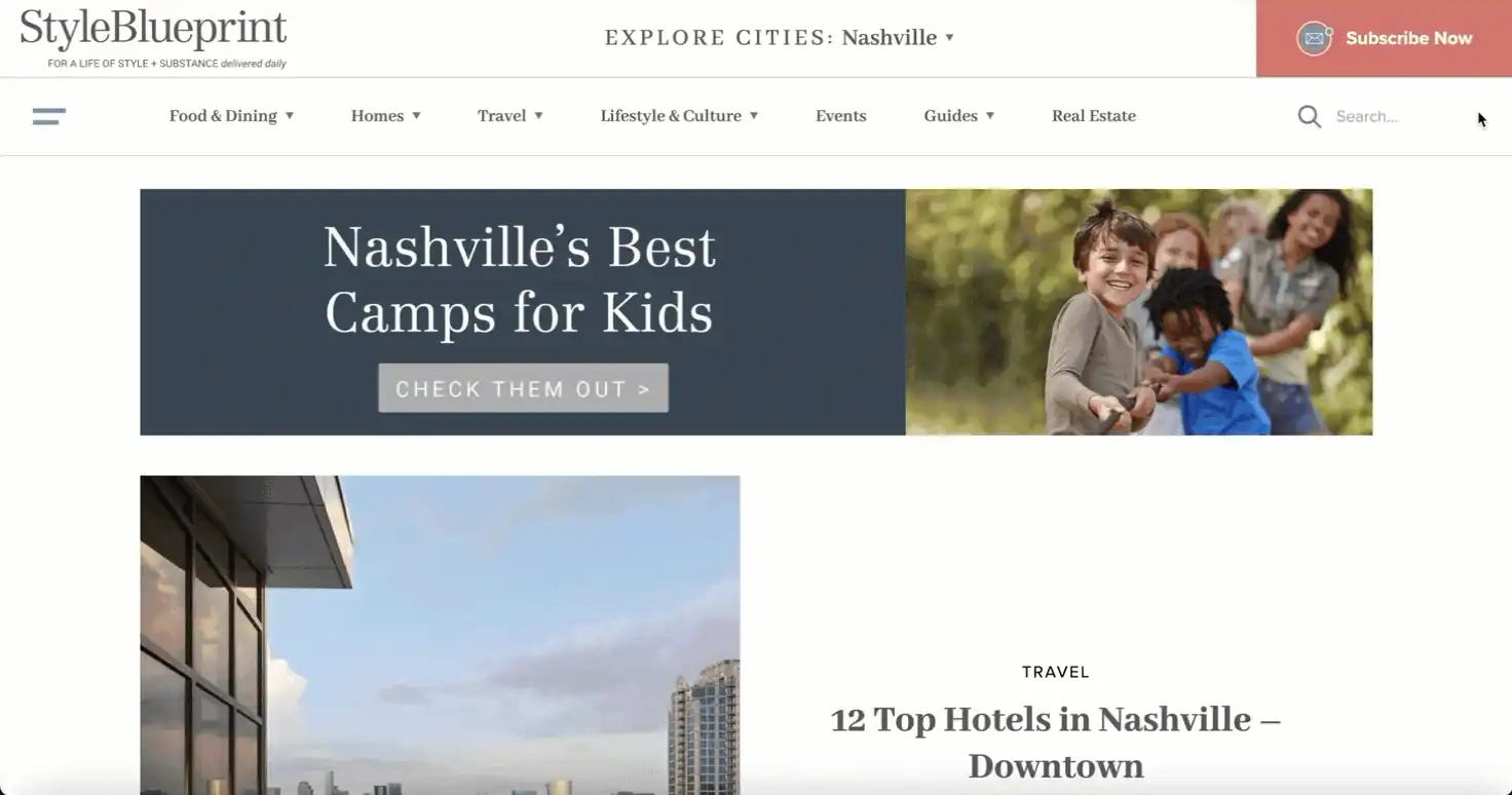 StyleBlueprint Top Hotels